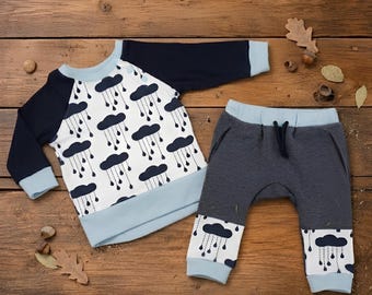 Baby Knit Pants & Sweater Pattern Bundle – PDF Sewing Patterns + Free Video Tutorials