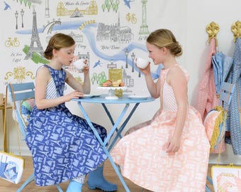 Vintage Inspired Digital Dress PDF Sewing Pattern VIVIENNE + Video Sewing Guide