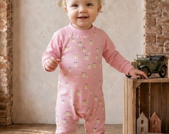 Sweet Lollipop Baby Romper Digital PDF Pattern from Infants to Toddlers + Video Tutorial