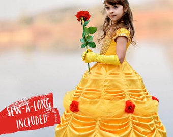 Princess Dress PDF Sewing Pattern for a Fairy Tale Dress | Try it for a Flower Girl Dress, it is just beautiful!