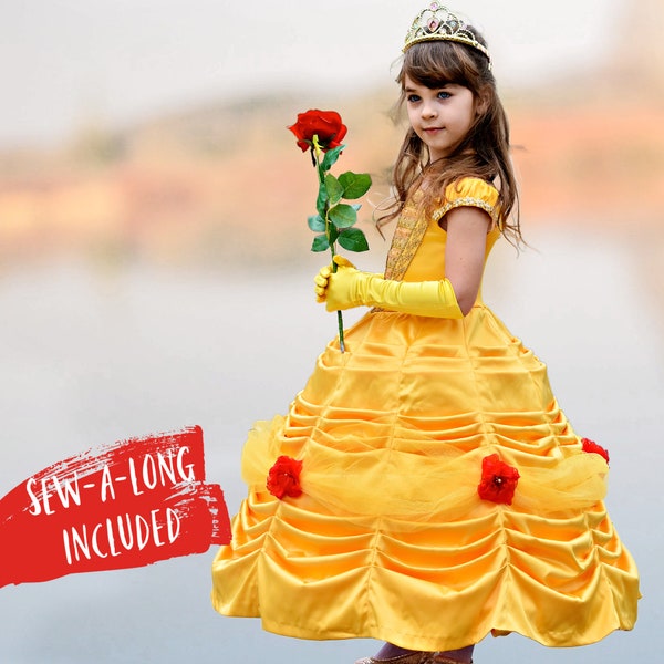 Princess Dress PDF Sewing Pattern for a Fairy Tale Dress | Try it for a Flower Girl Dress, it is just beautiful!