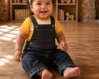 Dungarees PDF Sewing Pattern BOBBY DAZZLER + Video Tutorial
