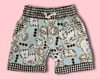 Baby Boy Shorts PDF Sewing Pattern Oscar, Age 1-16, eBook + Video Tutorial