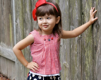 Lily Top & Dress PDF Sewing Pattern eBook + Video Instructions