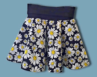 Girls Twirly Skirt PDF Sewing Pattern: Easy Beginner Design, Ages 1-12