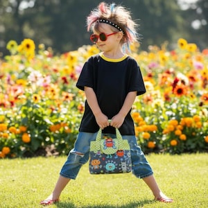 Handtasche Mary-Lou PDF Schnittmuster für Mädchen Video Tutorial