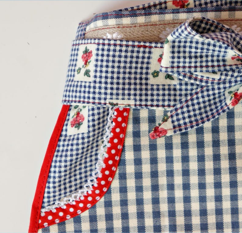 Pretty Half Apron PDF Pattern DIY Sewing Project + Video Tutorials - Etsy