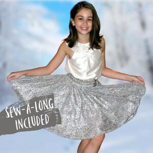 Circle skirt with yoga waistband cheap