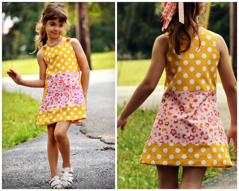 Pinafore PDF Sewing Pattern Mimi Toddler Dress Sewing Etsy Australia