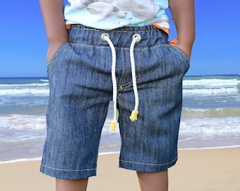 Oscar Shorts Digital PDF Sewing Pattern Age 1-16 + Video Tutorial
