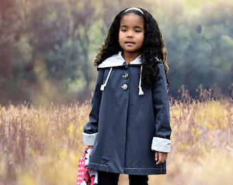 Dakota A-Line Coat Digital PDF Sewing Pattern + Step-by-Step Video Tutorial