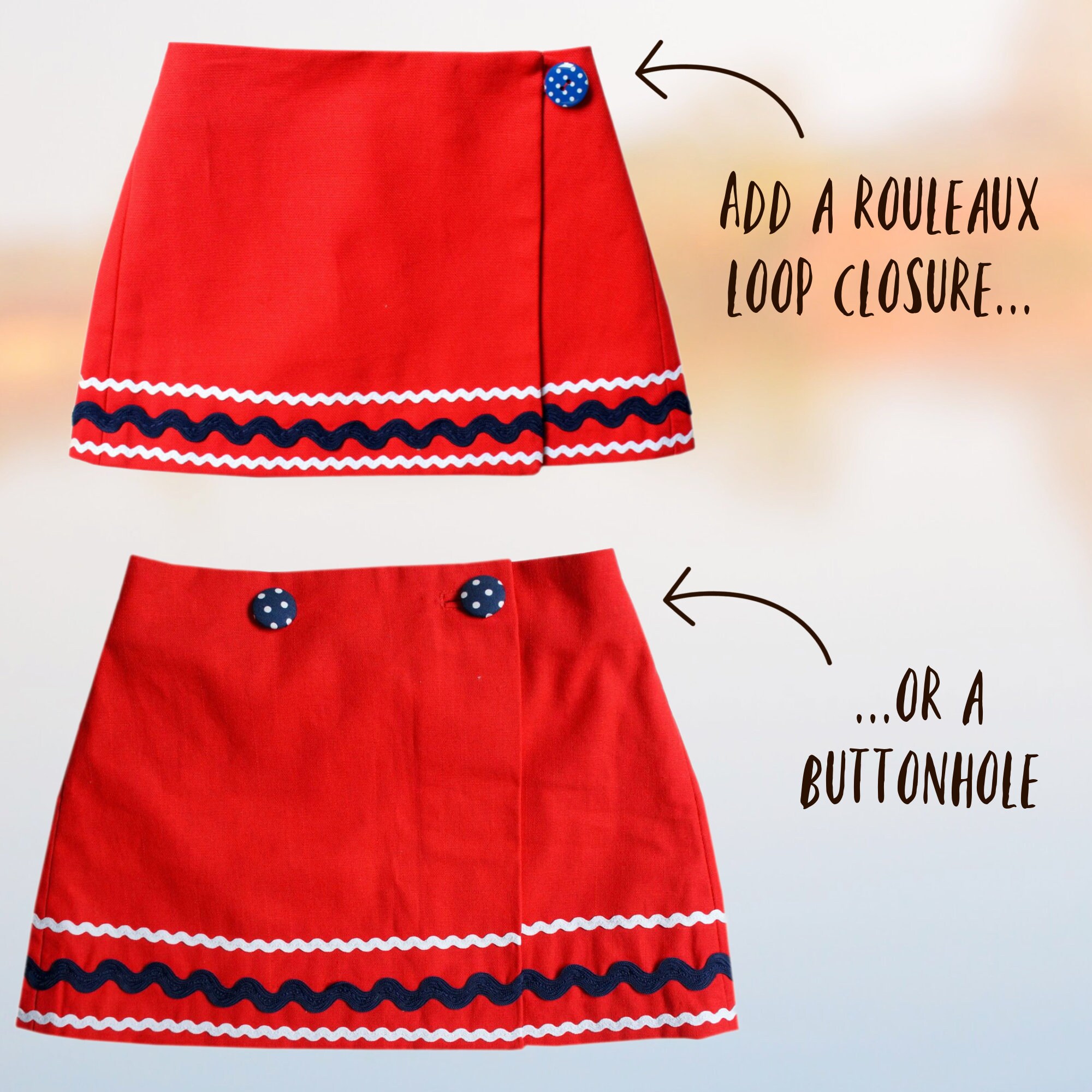 ワンピース KIRSH Pattern Quilted Mini Wrap Skirt Multi KKRWCSK512MMTA ☆送料・関税込☆KIRSH☆PATTERN QUILTING MINI WRAP SKIRT☆