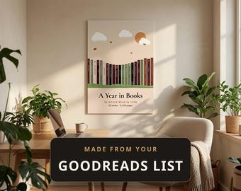 Poster per libri, decorazione murale personalizzata per la biblioteca, stampa personalizzata del dorso dei tuoi libri, regalo per lettori, download digitale