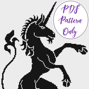 Unicorno - Schema punto croce PDF
