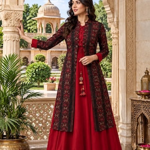 ladies dress set Women With Shrug poly-sync