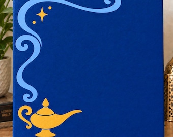Disney’s Genie Inspired Hand-Painted Cork Board