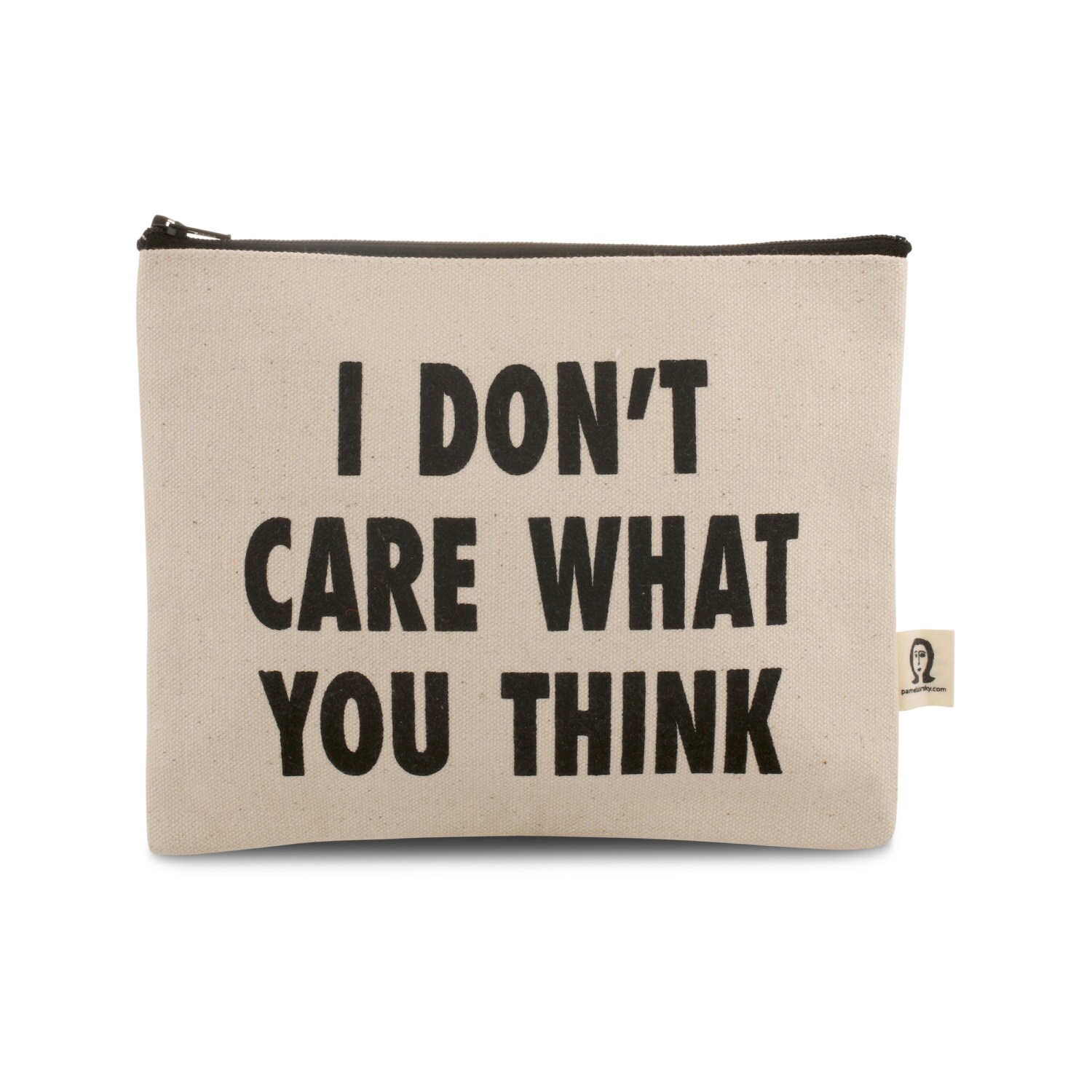 I don't care what you think pouch Etsy