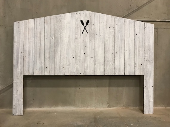 King Tricia wood cottage Headboard