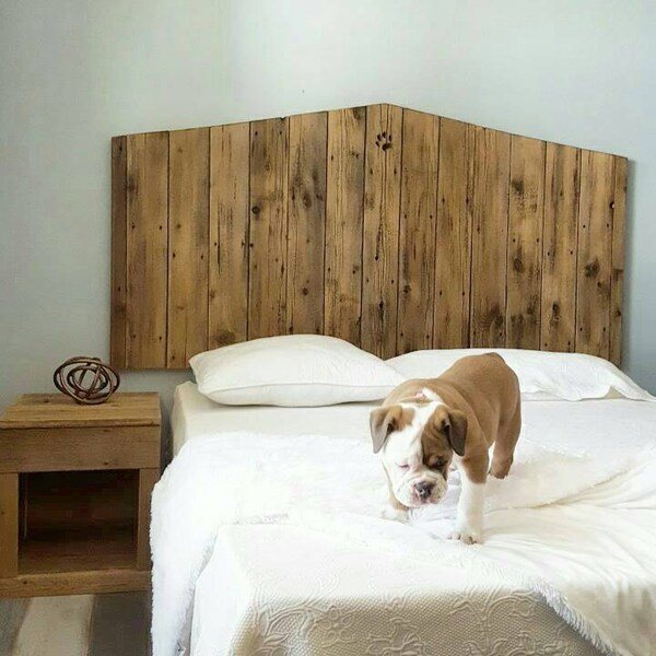 Rustic Headboard Etsy