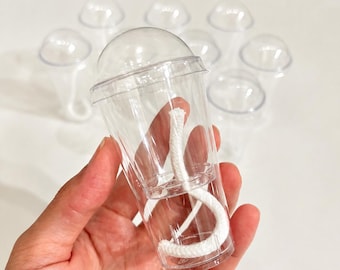 1oz Self-Watering Corm Cup with Humidity Dome (Set of 10)