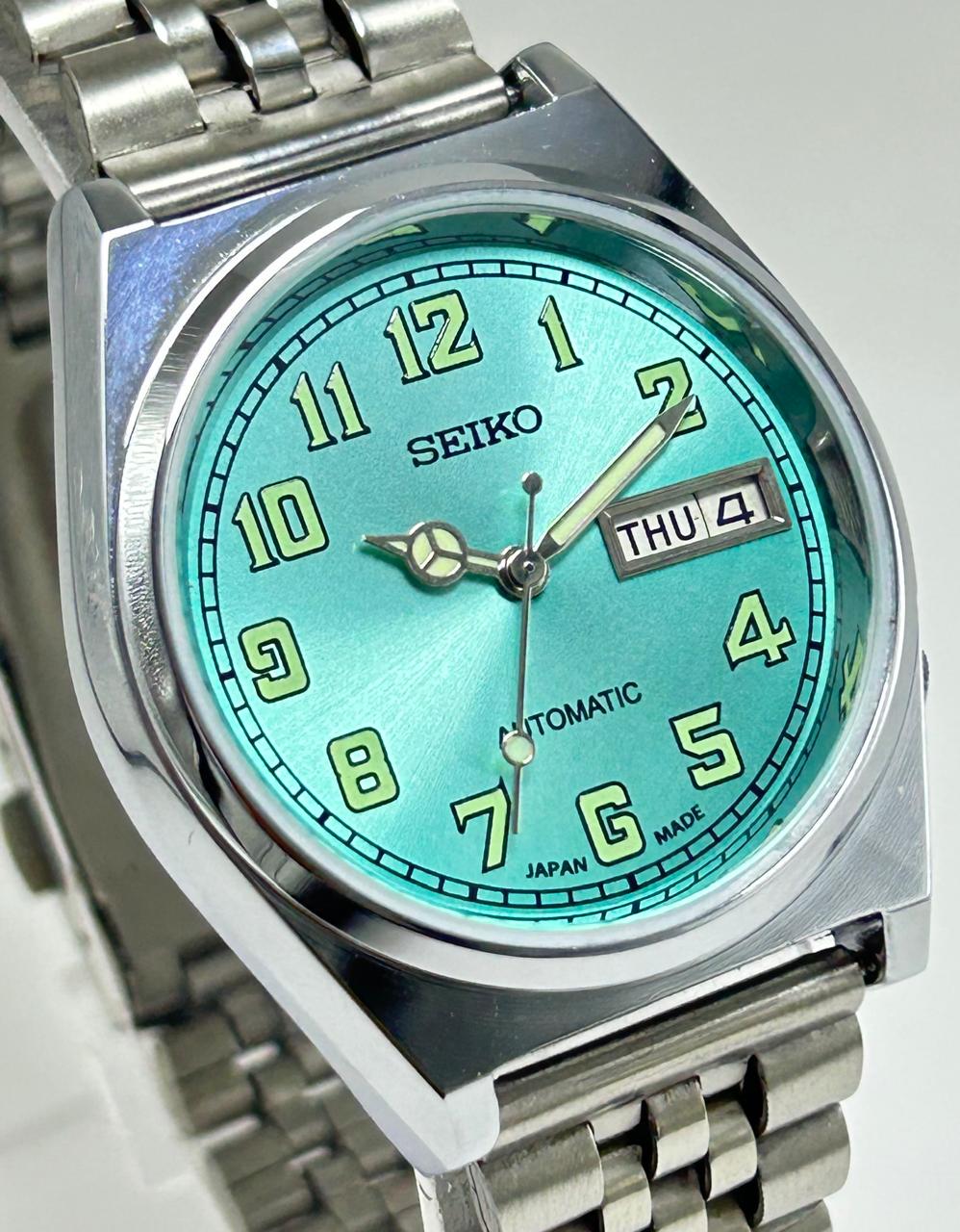 Seiko 5 Blue Dial - Etsy
