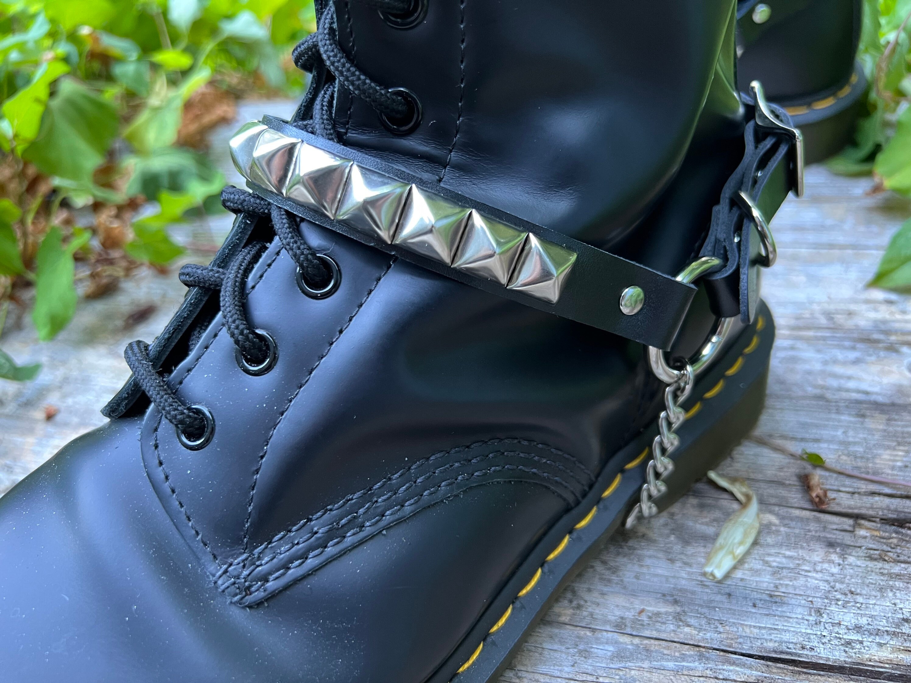 leather boot straps accessories