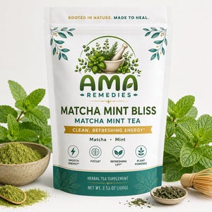 Matcha Mint Bliss Loose Leaf Tea (Organic)