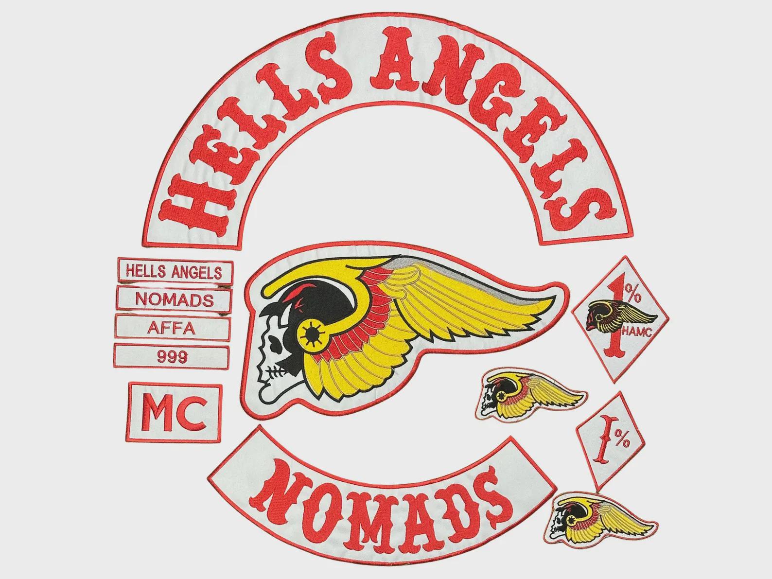70s 80s HELLS ANGELS ビンテージ缶バッジ 58mm Vintage Hells Angels - Etsy