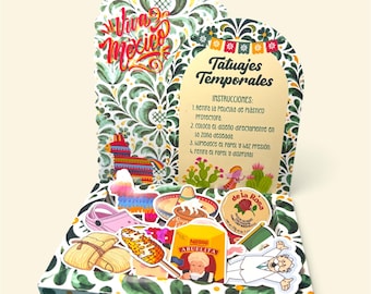 Mexican Tattoo Stand Template