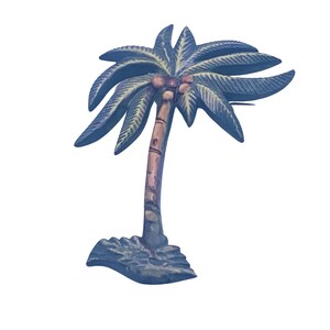 Vintage Palm Tree Pin Tropical Palm Tree Hawaiian Brooch 