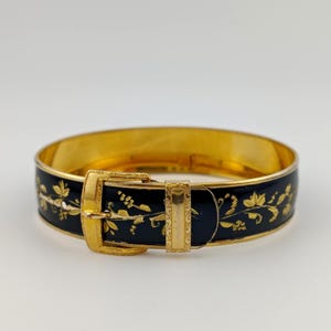 Vintage 1930s Hayward Buckle Bracelet- 1/20 12K Gold Filled Hand