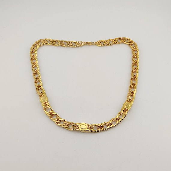 Vintage KJL Kenneth Jay Lane Bezel-Set Station Co… - image 4