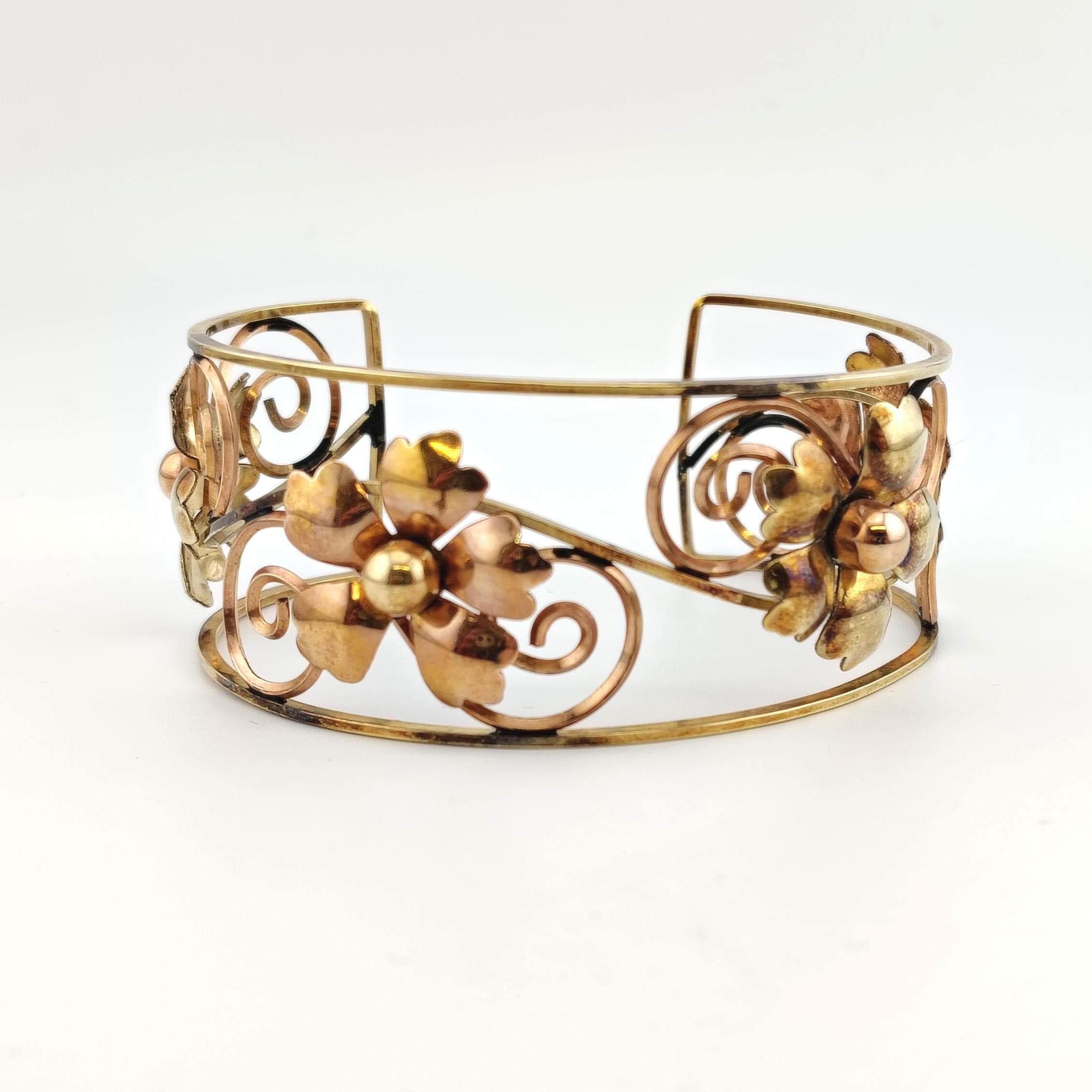 Gold 50s Mens Bracelet - Etsy