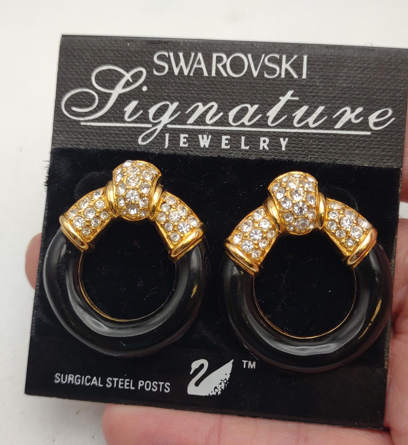 Swarovski ビートルブローチとイヤリングセット Swarovski ビートルブローチとイヤリングセット
