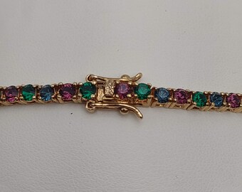 Joan Rivers 'Classics Collection' Gold Tone Black Enamel