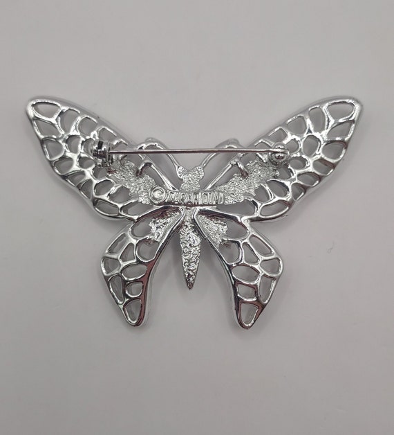 SARAH COVENTRY Openwork Butterfly Pin, Vintage Bu… - image 3