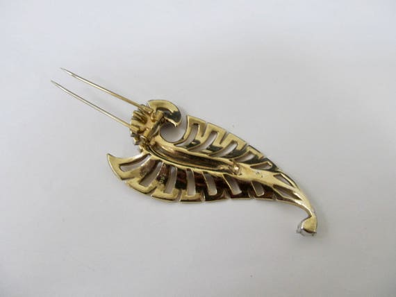 MARCEL BOUCHER - Rhinestone Dress Clip - Vintage … - image 5