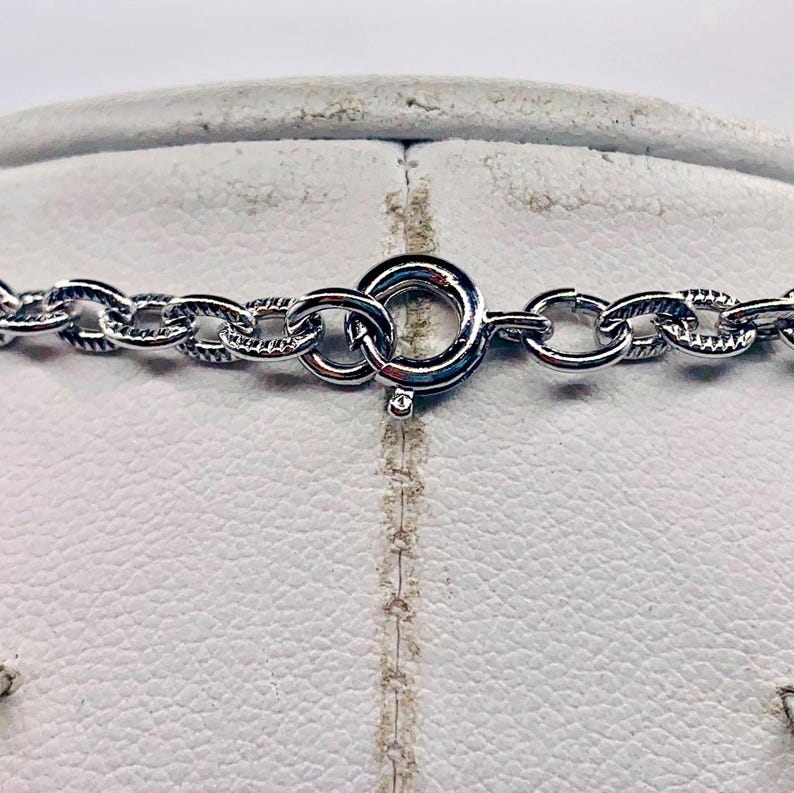 Vintage Signed Avon Ornate Cross Necklace- Large Silver Tone Colorful Statement Pendant image 14
