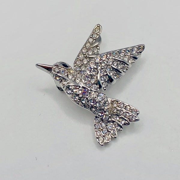 SWAROVSKI Crystal Bird Pin Item K # 2871