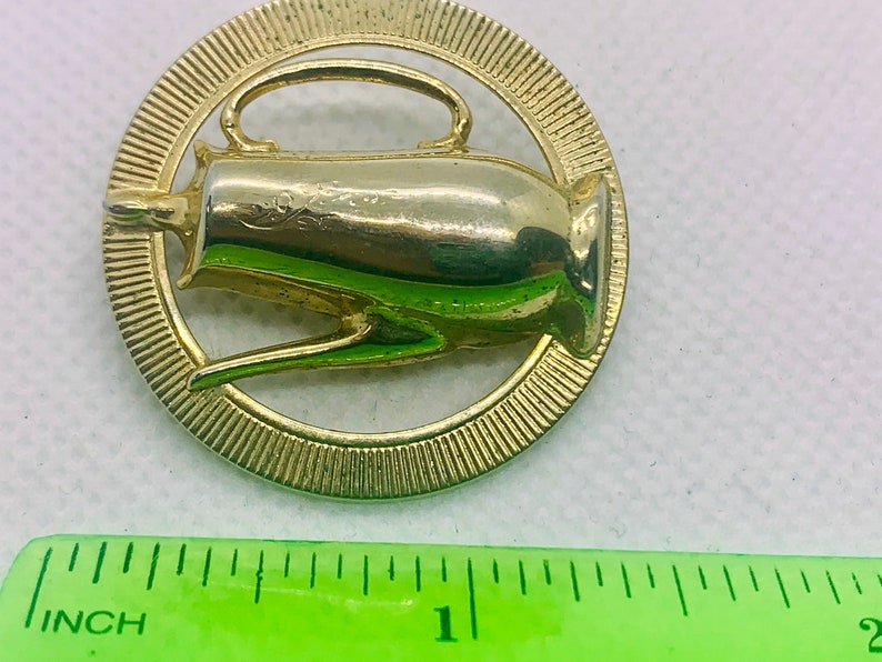Vintage Coffee Pot Pin Item K # 334
