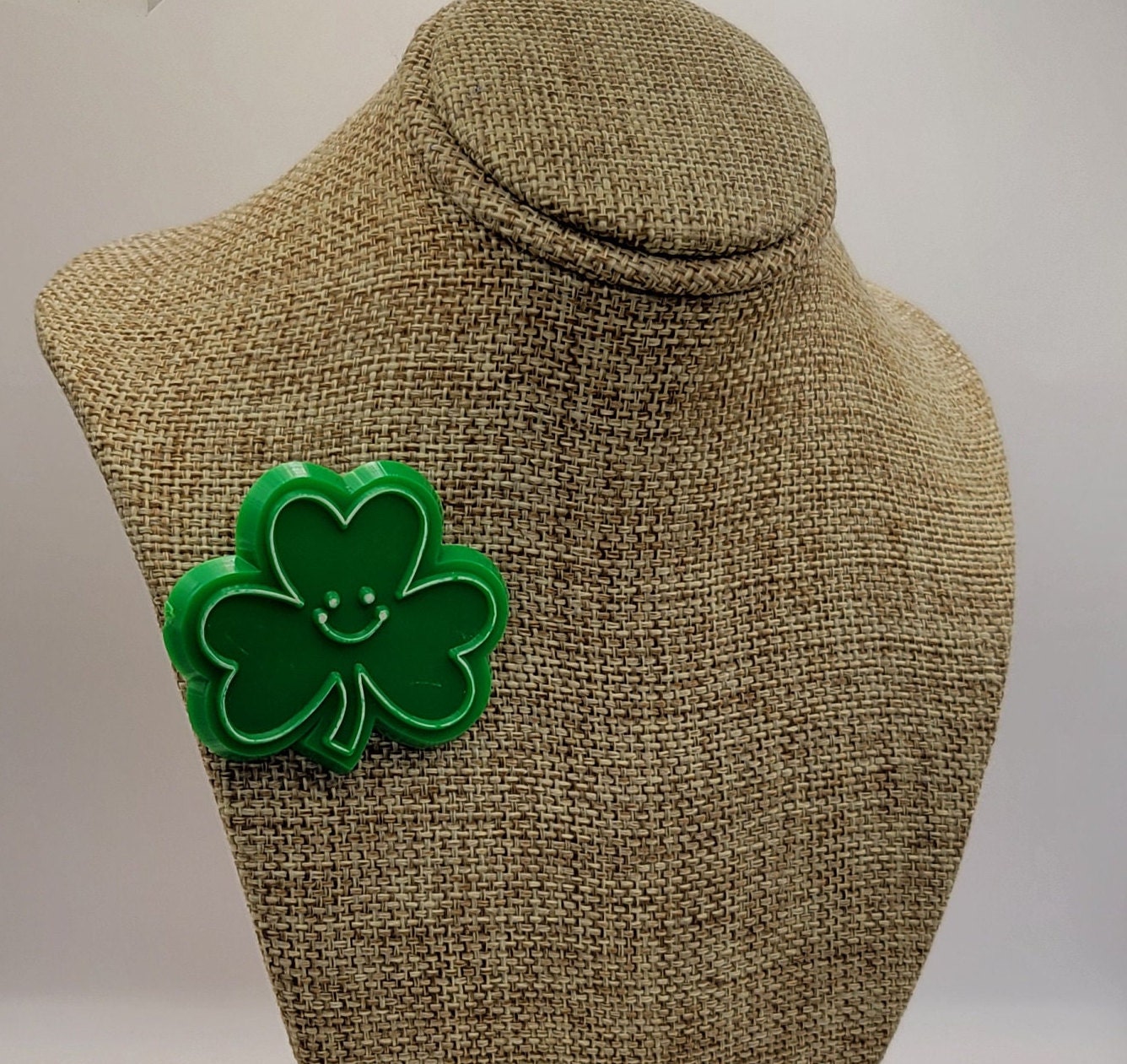 2 Broches Trèfle émaillées - Accessoire Saint-Patrick Pour Vêtements Et Accessoires (Vert)