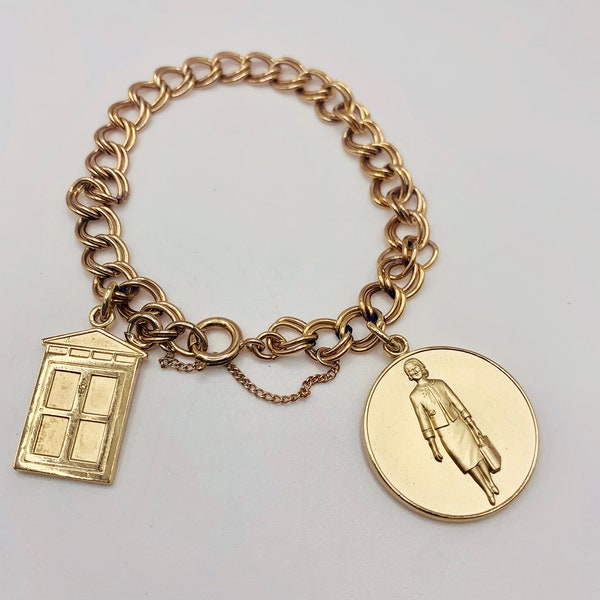 AVON - 1965 President's Award Charm Bracelet - Avon Jewelry Collection - Vintage Costume Jewelry - Item K # 1224