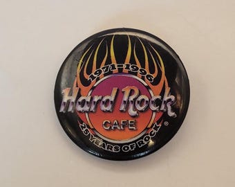 Vintage Hard Rock Cafe 25th Anniversary 1971-1996 Commemorative