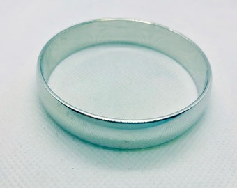 MONET Vintage Silver Tone Bangle Bracelet Item K # 2891