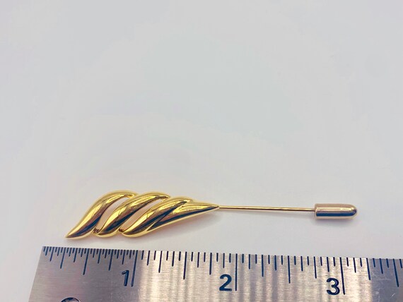 NAPIER Retro Spiral Swirl Design Stick Pin Item K… - image 3