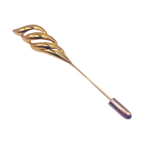 NAPIER Retro Spiral Swirl Design Stick Pin Item K… - image 4