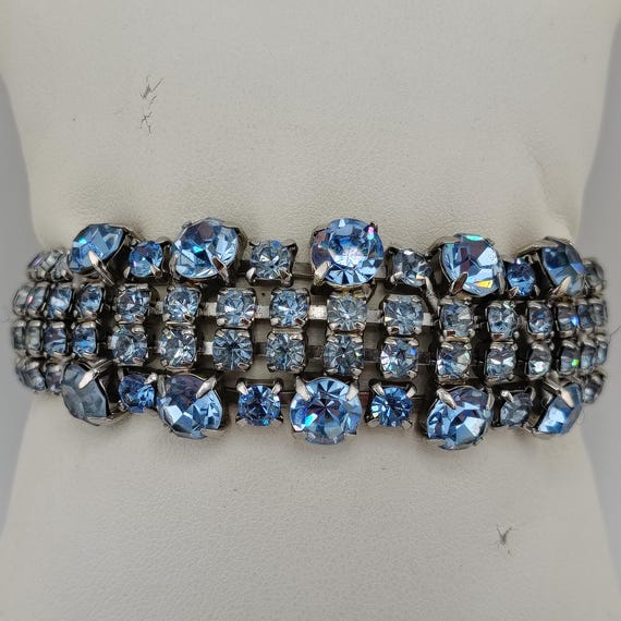 【セール】 Shades Sparkling Weiss of Rhinestone Crystal Set Prong Blue アクセサリー