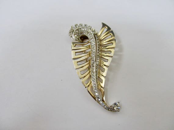 MARCEL BOUCHER - Rhinestone Dress Clip - Vintage … - image 8