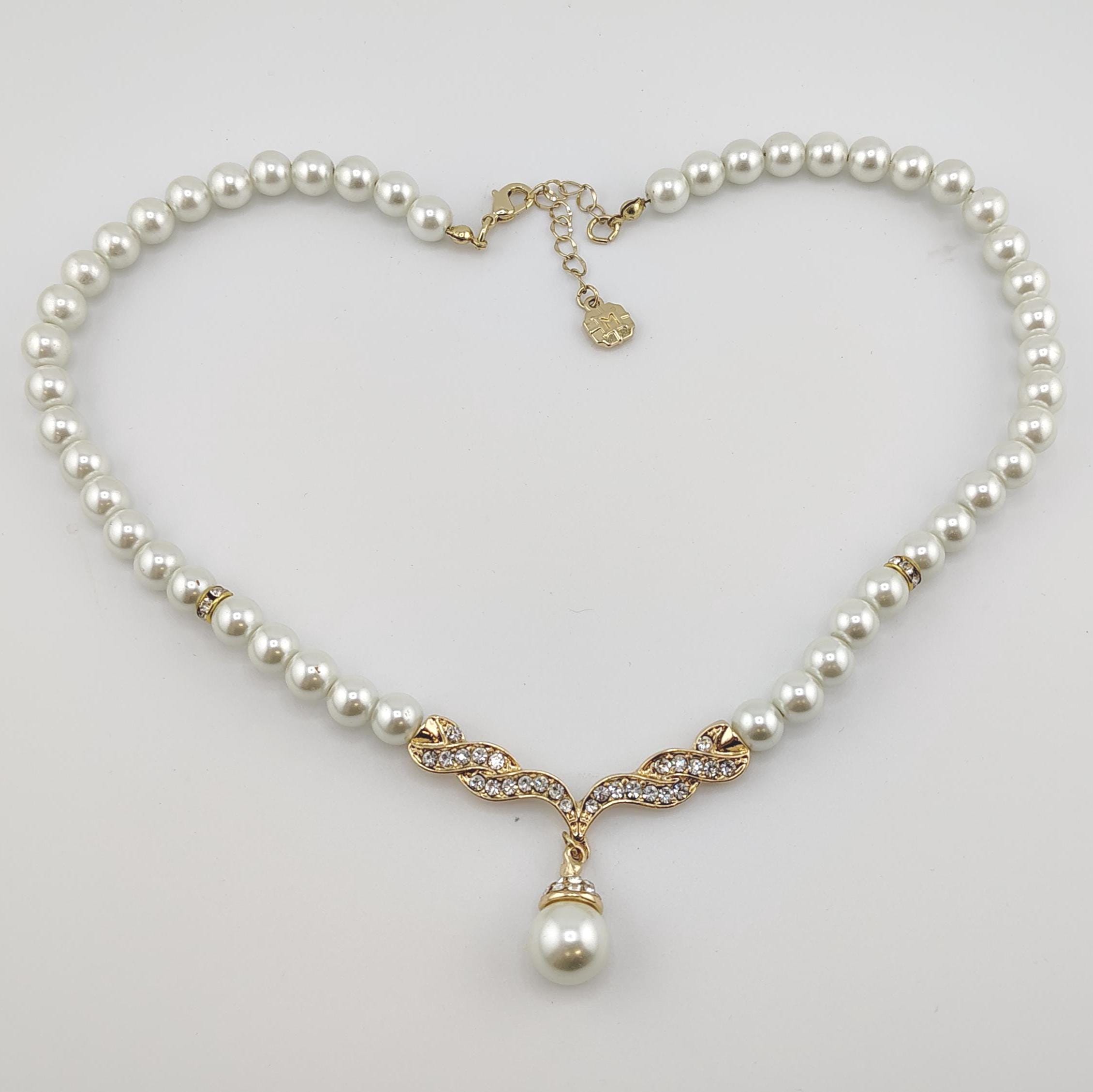 Monet pearl necklace - Etsy 日本