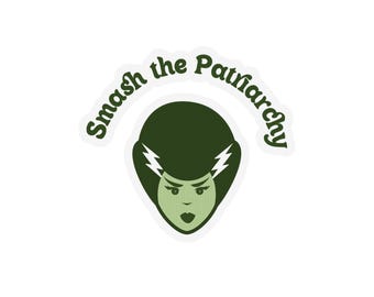 Koszulka Smash the Patriarchy Handmade Feminist - Żywe kolory, wytrzymała tkanina, idealne dopasowanie do codziennego noszenia